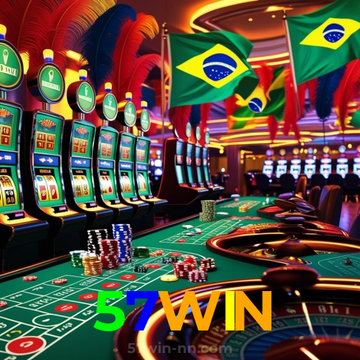 57WIN：A sorte está ao seu lado em slots, poker e apostas esportivas online!