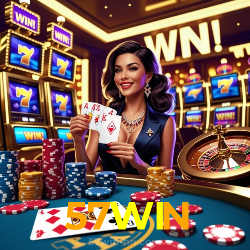 57WIN：Aposte no futebol e jogue os melhores jogos de cassino como slots e blackjack!