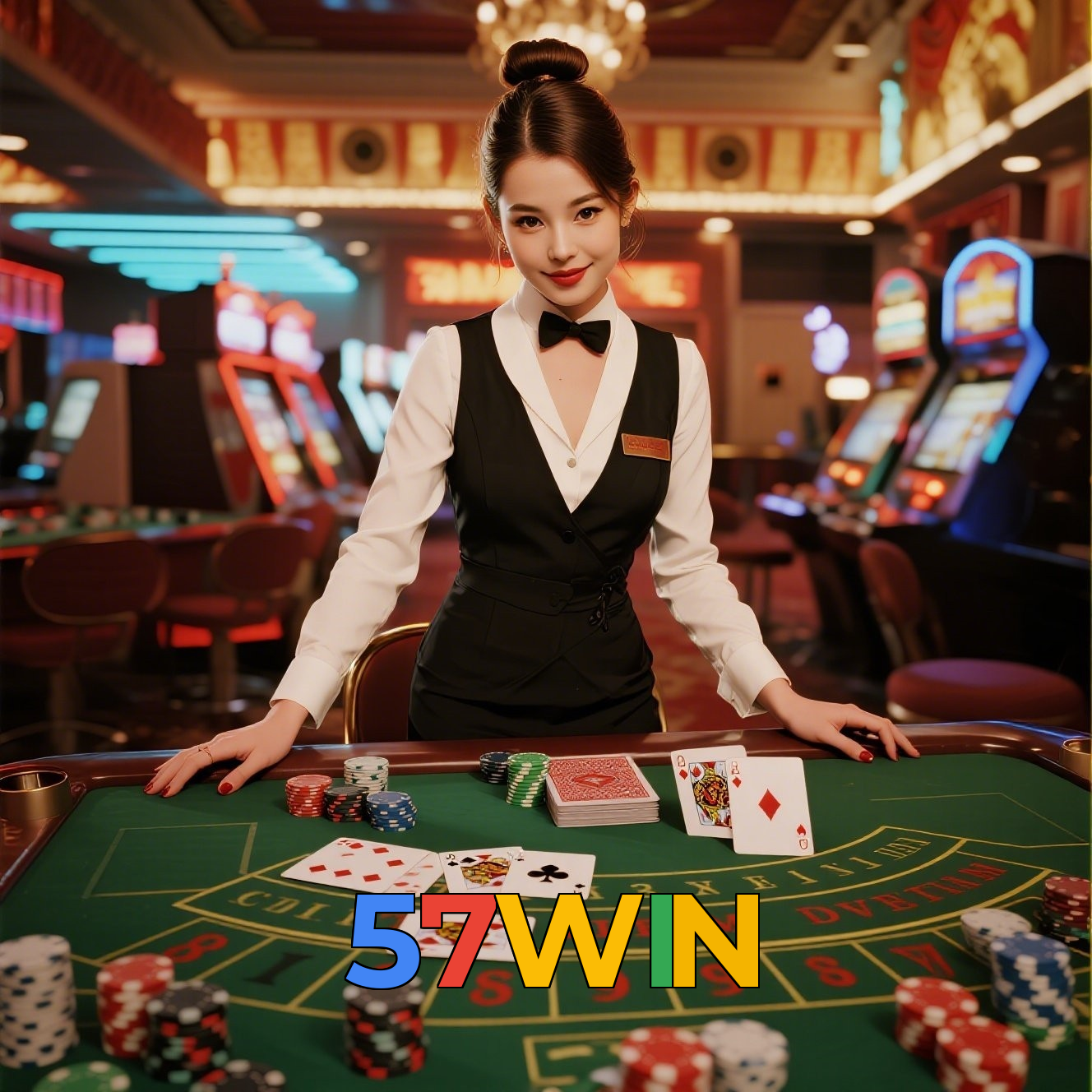 57WIN:Vença o poker online e mostre sua habilidade nas cartas!