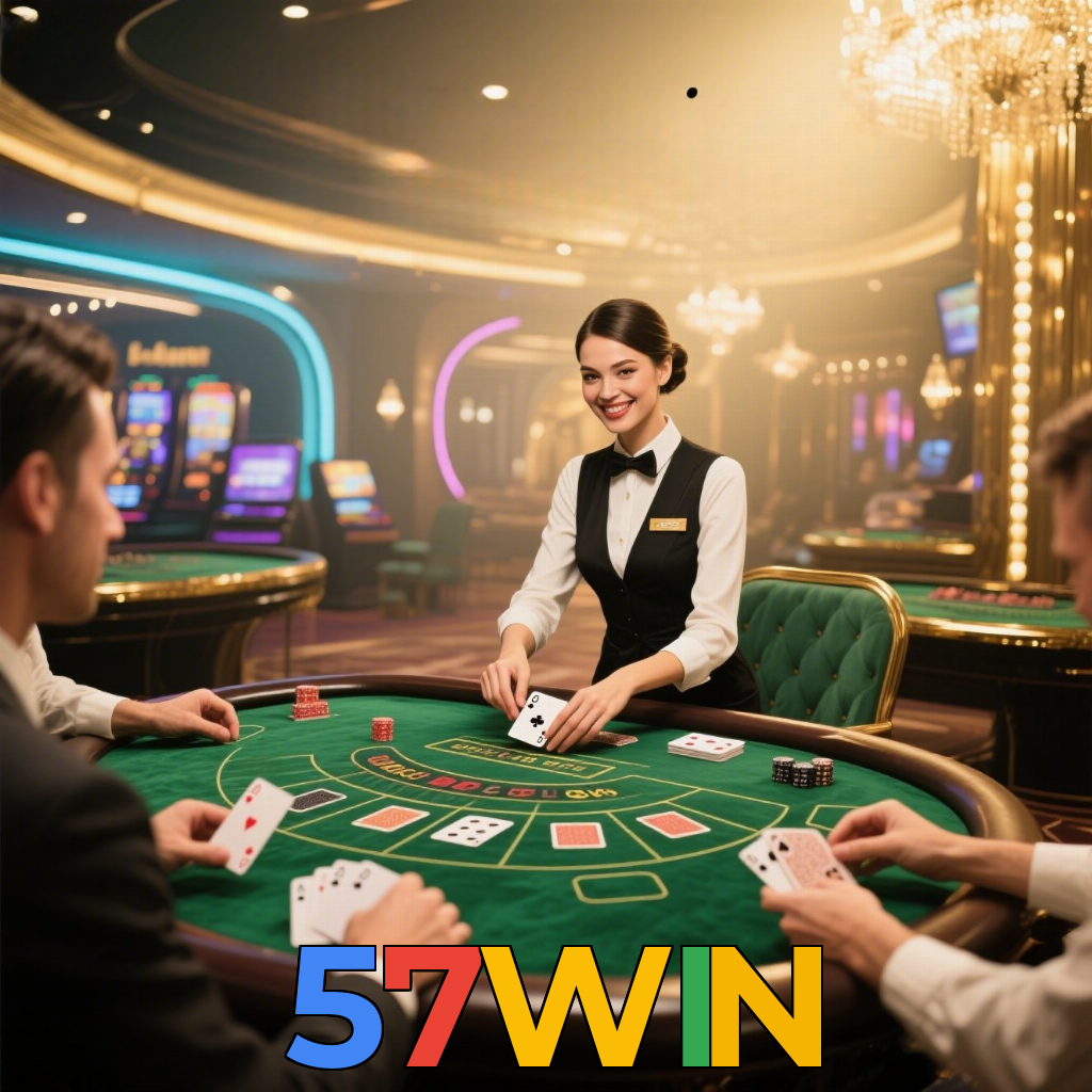 57WIN：Sinta a emoção do blackjack! Aposte agora e ganhe!