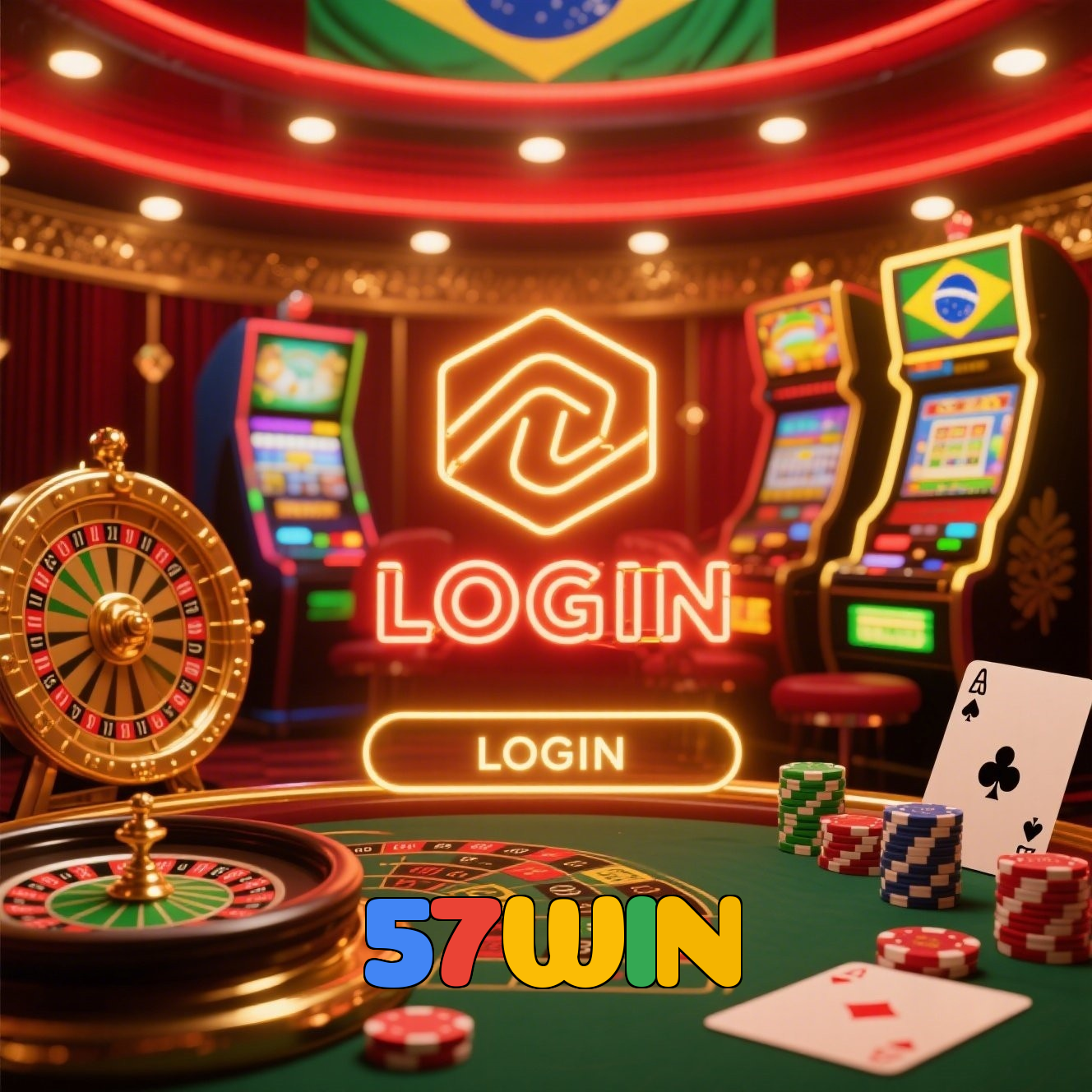 57WIN：Vença no blackjack e leve grandes prêmios para casa!