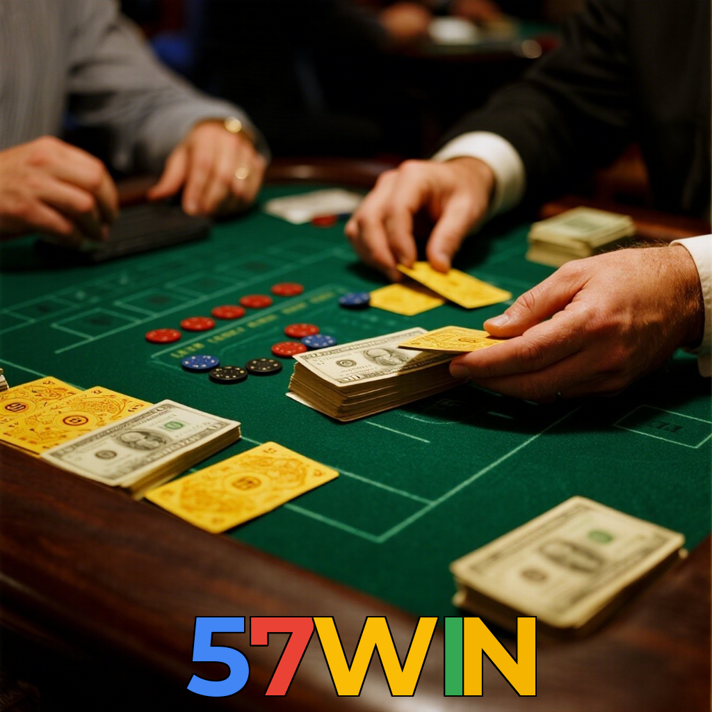 57WIN：Aposte no futebol e vença nas mesas de blackjack no cassino online!