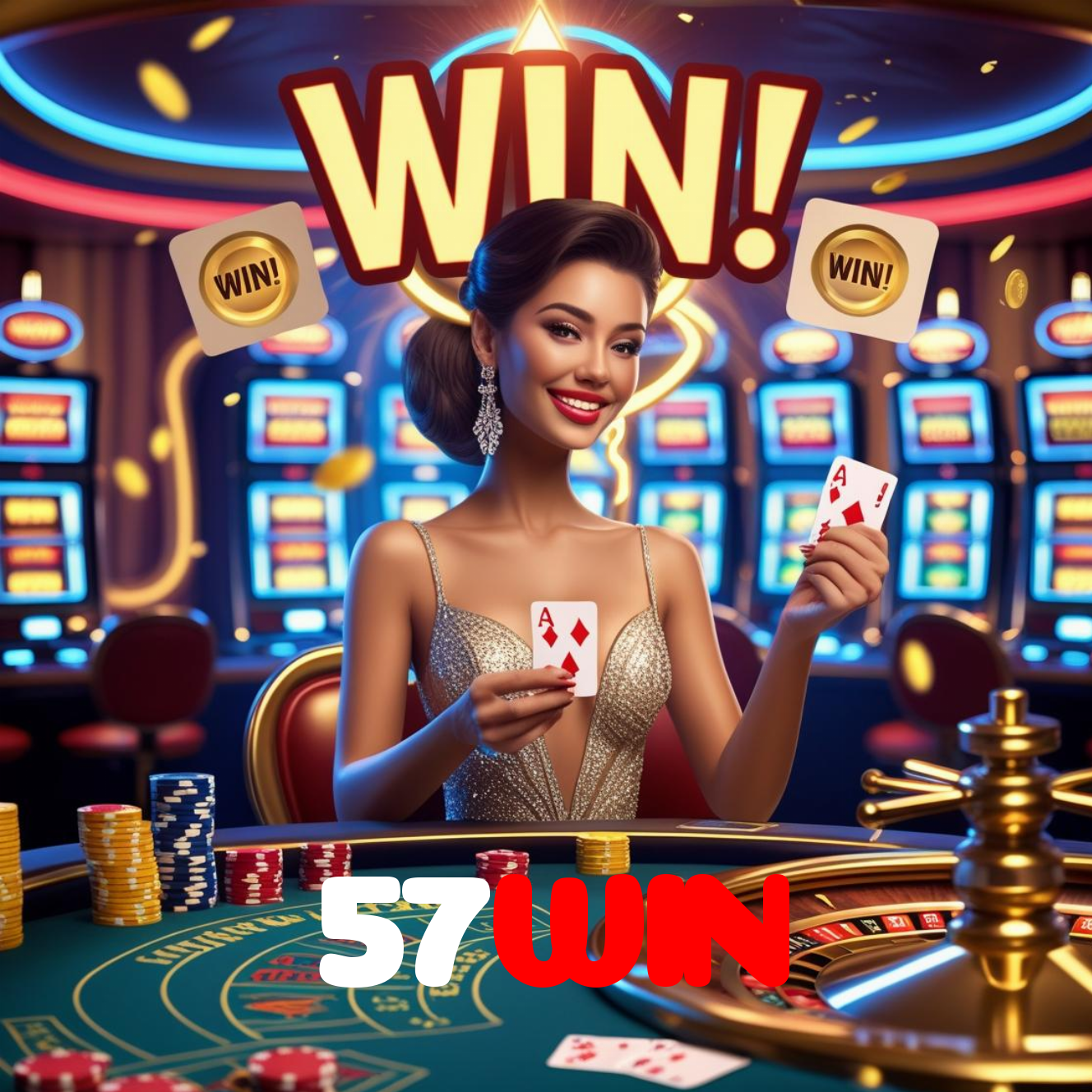 57WIN:Gire a roleta e faça história! Grandes prêmios estão ao seu alcance!