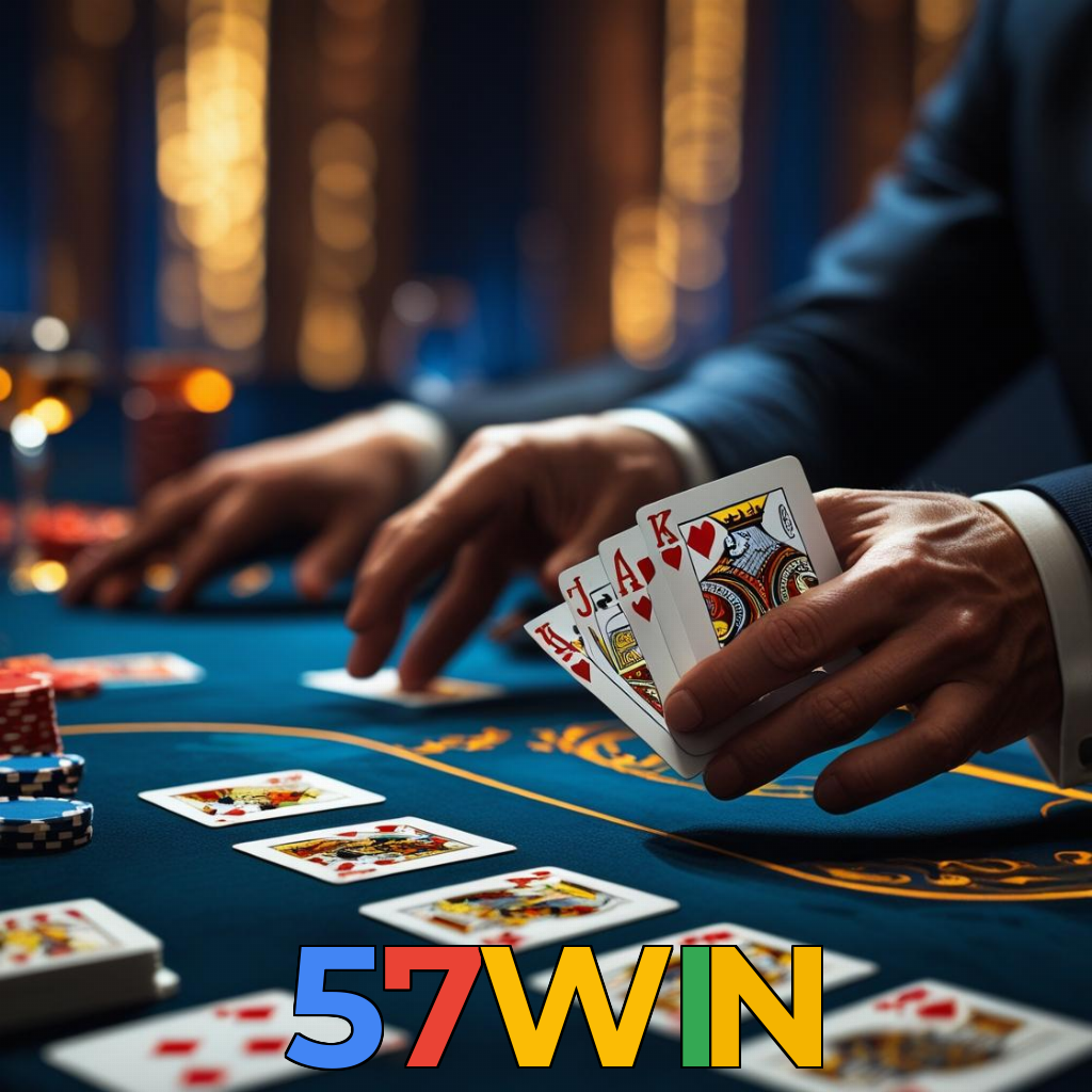 57WIN：Jogue poker, aposte no futebol e leve grandes vitórias para casa!