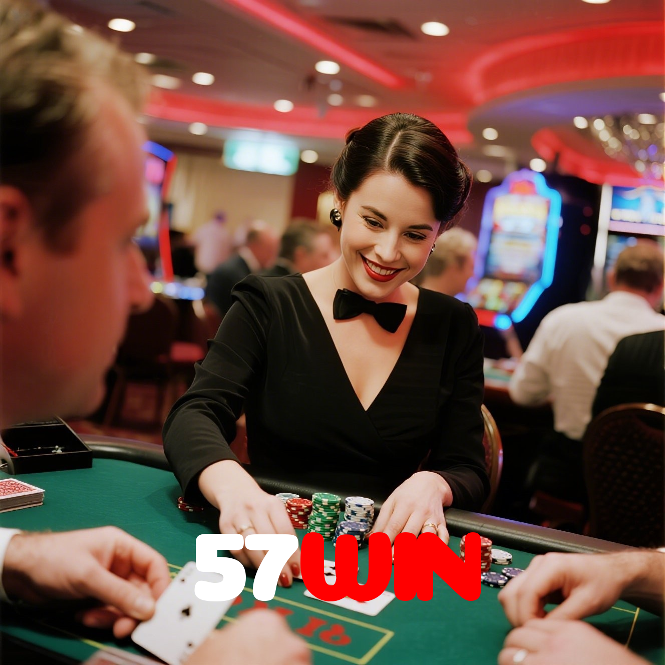 57WIN:Jogue nas mesas de poker e se torne um campeão das cartas!
