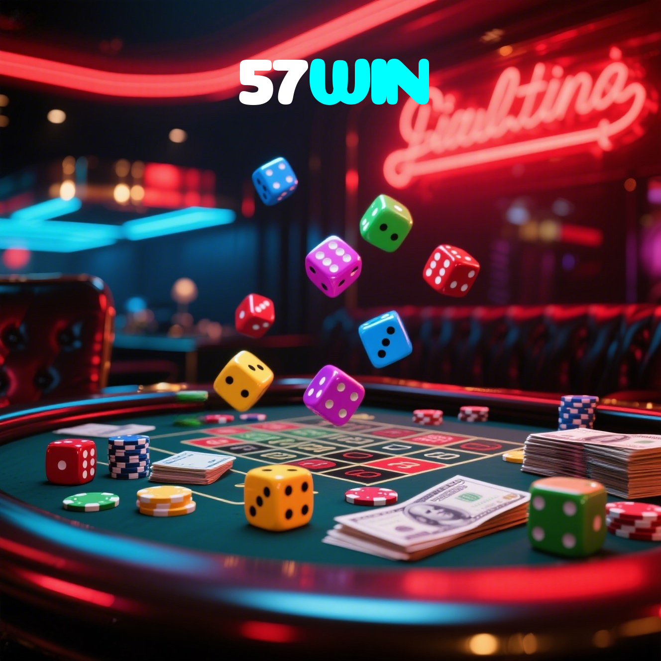 57WIN:Jogue slots, aposte no futebol e vença em grandes mesas de poker!