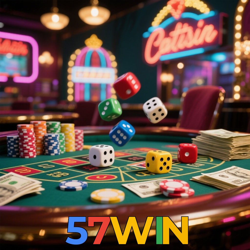 57WIN:Aposte no futebol e ganhe prêmios fantásticos em blackjack e roleta!