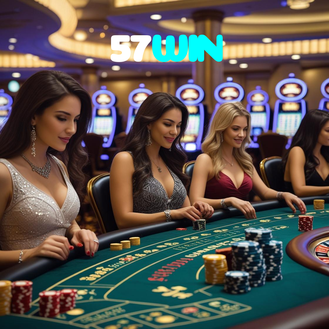 57WIN:Aposte no seu time e ganhe prêmios incríveis com poker e roleta!
