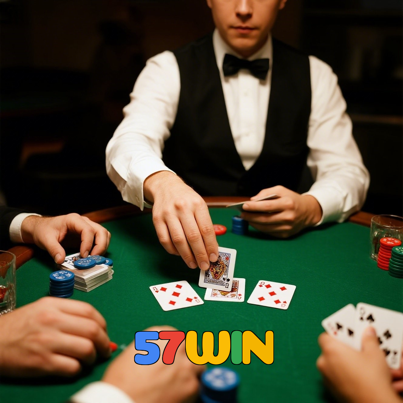 57WIN:Jogue poker e vença como um verdadeiro campeão!