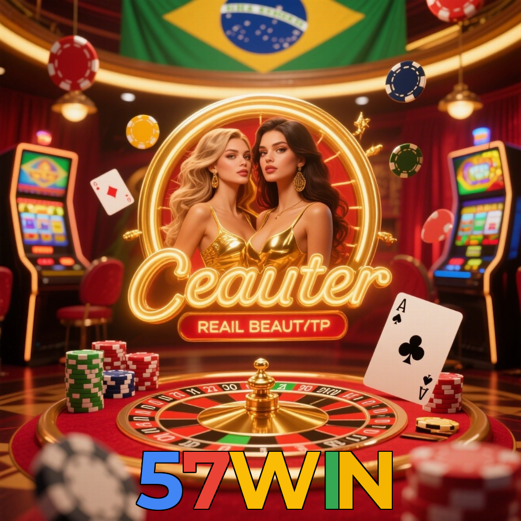 57WIN：Venha viver a emoção do cassino! Gire a roleta e ganhe grandes prêmios!