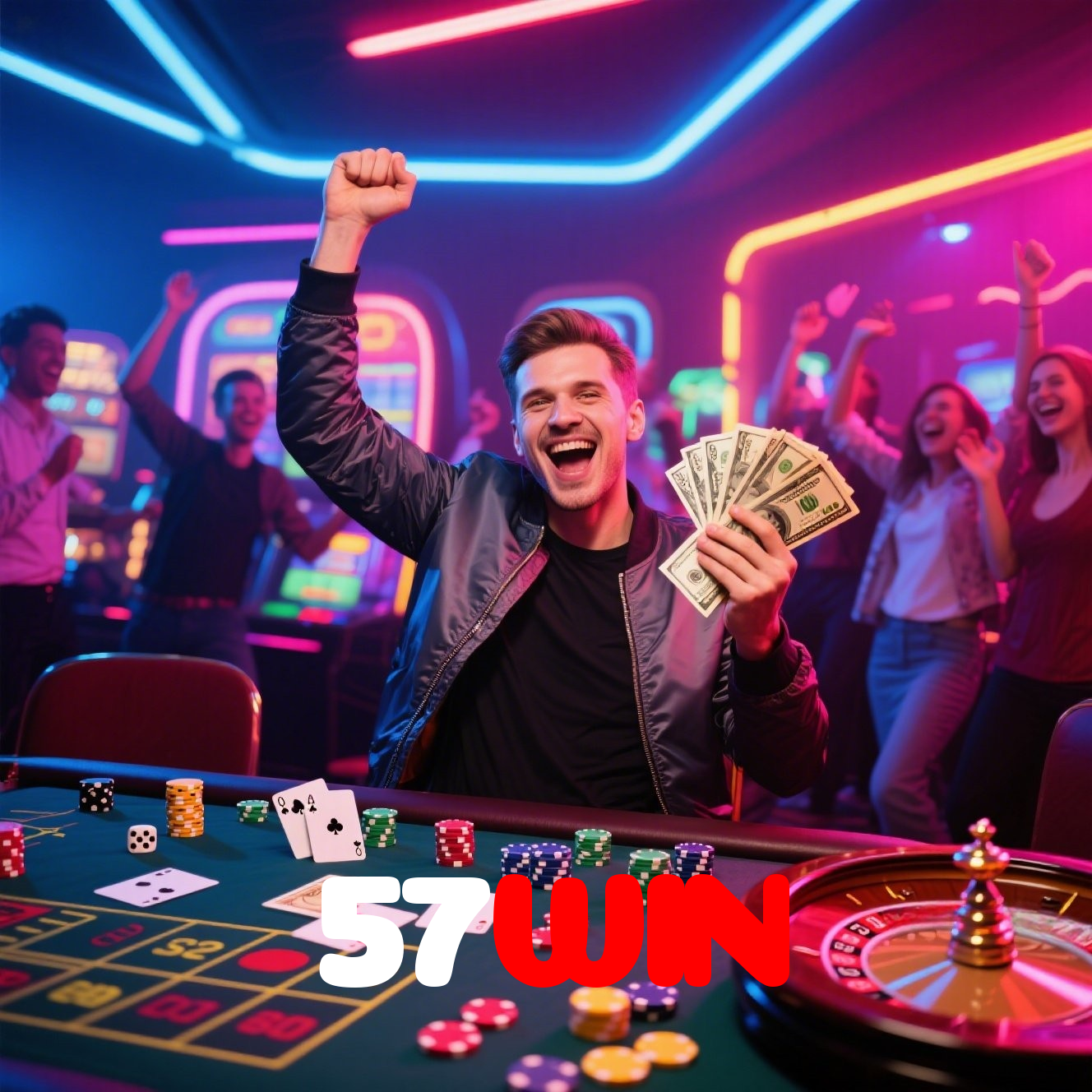57WIN:Gire nas slots e conquiste o prêmio da sua vida!