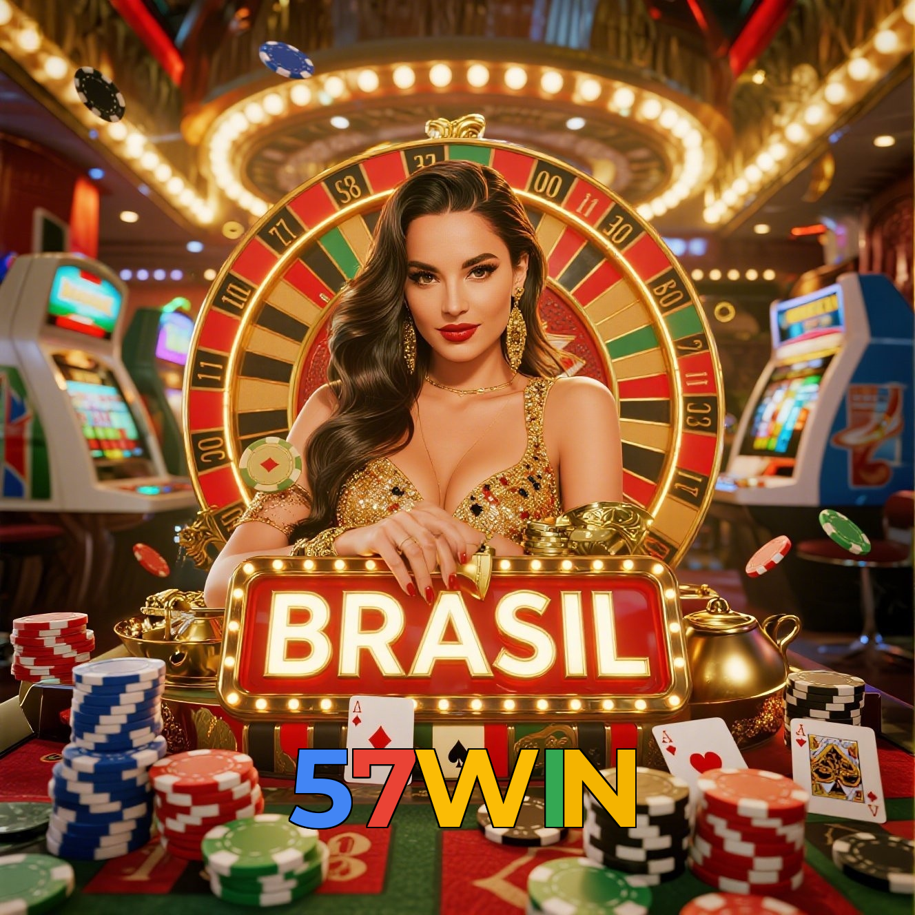 57WIN:Cada rodada na roleta é uma chance de ganhar prêmios enormes!