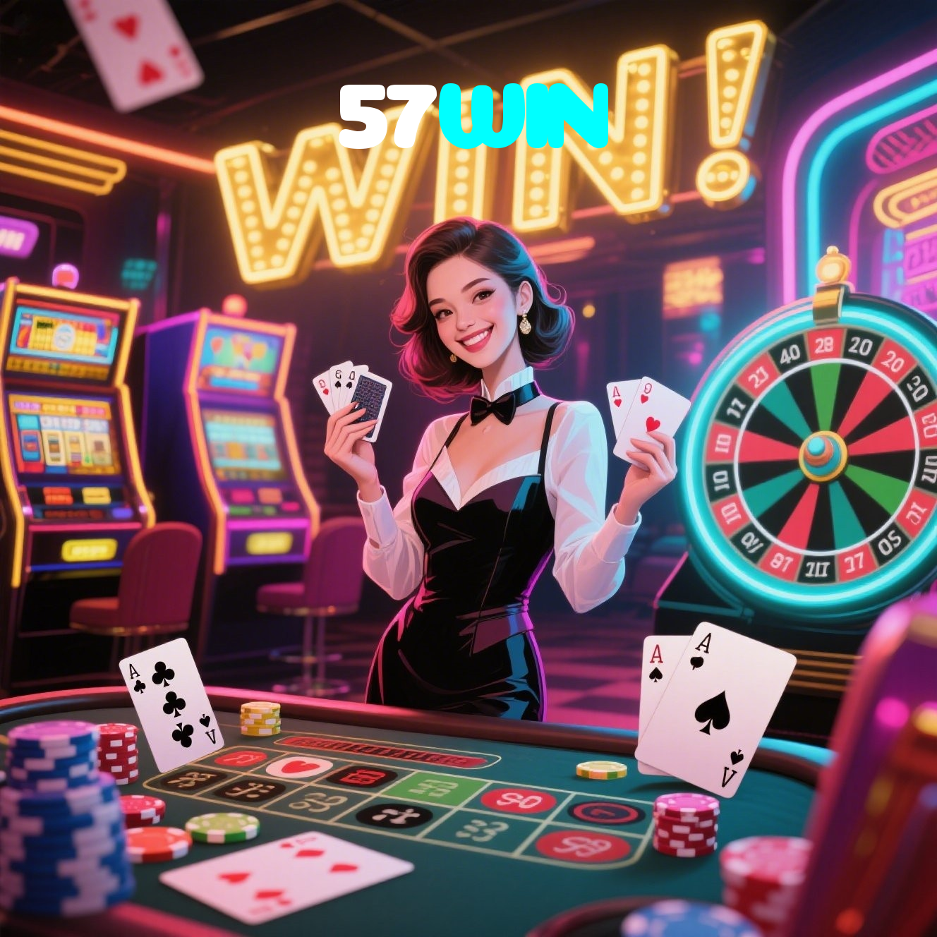57WIN:Gire a roleta e conquiste grandes prêmios em nosso cassino!