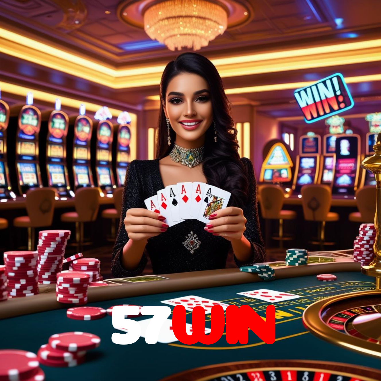 57WIN:Em cada jogo, a chance de ganhar é sua! Jogue agora no cassino!