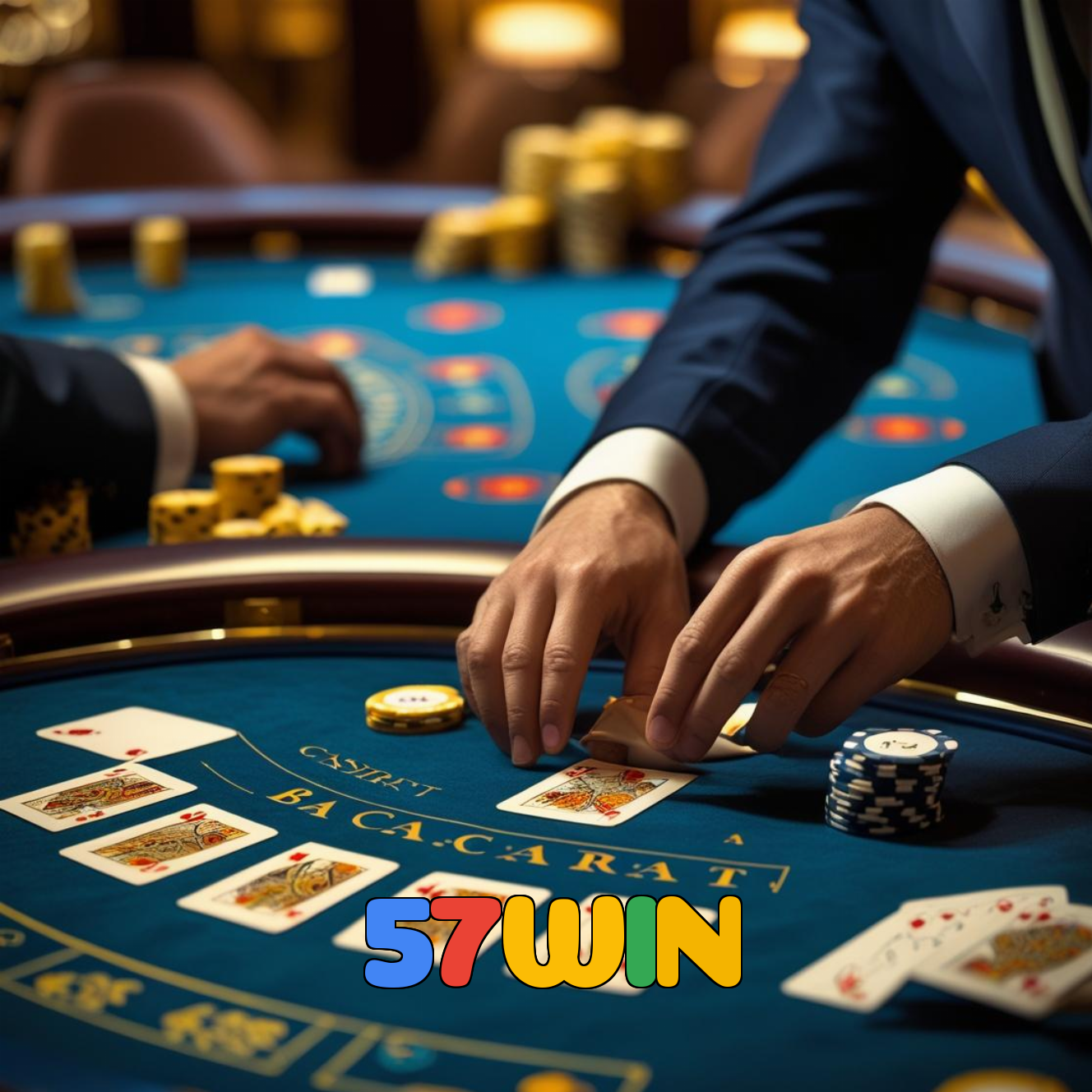 57WIN:Aposte no futebol e conquiste vitórias épicas com blackjack e poker!