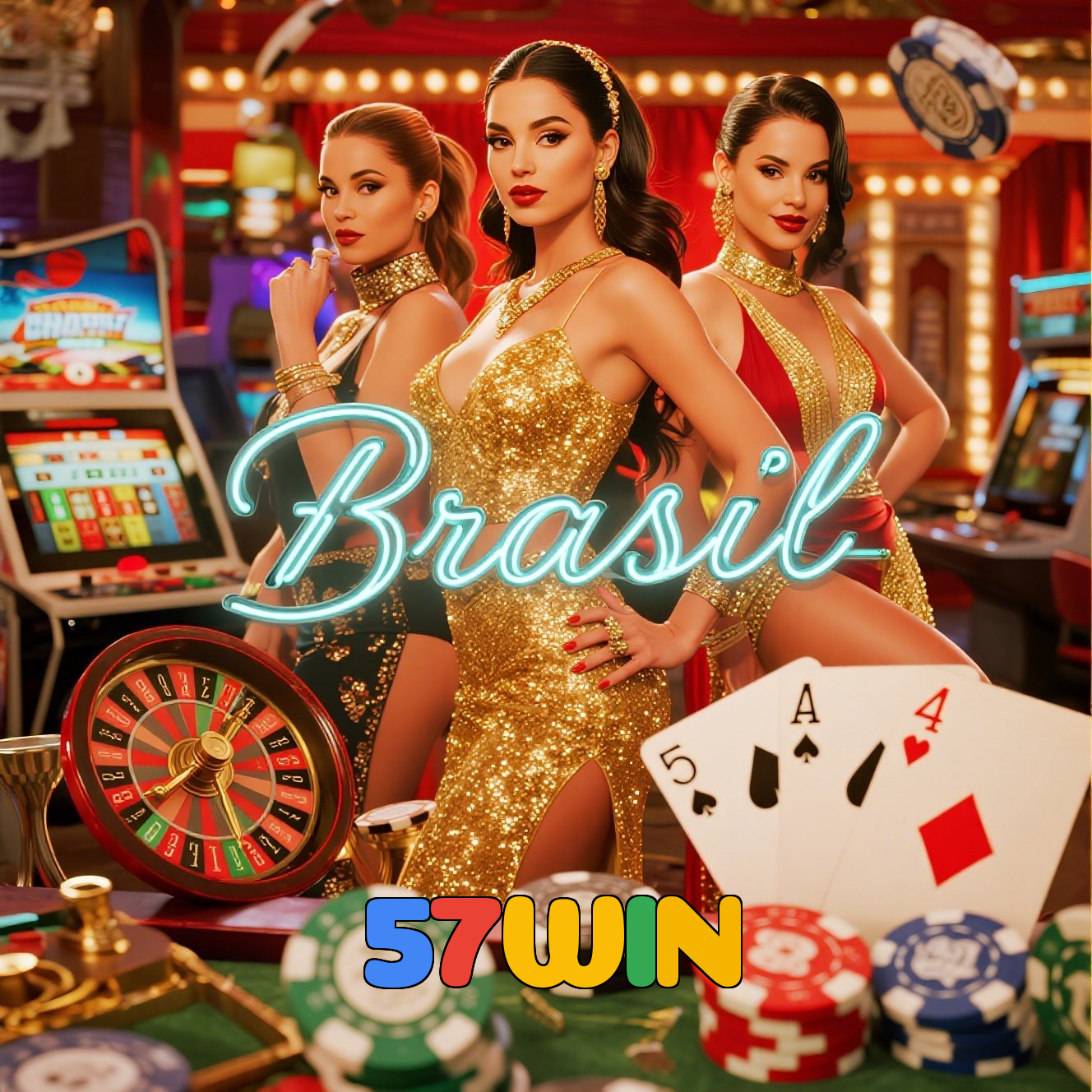 57WIN：Jogue roleta, aposte no futebol e ganhe em grande estilo no cassino!