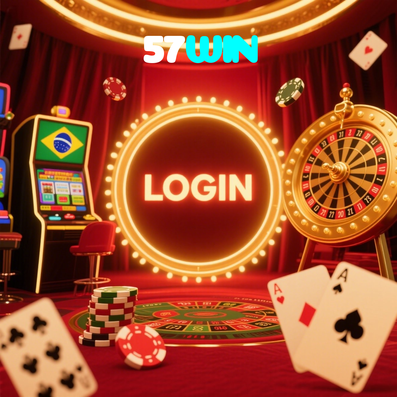 57WIN:Aposte agora nas roletas e mostre sua sorte!