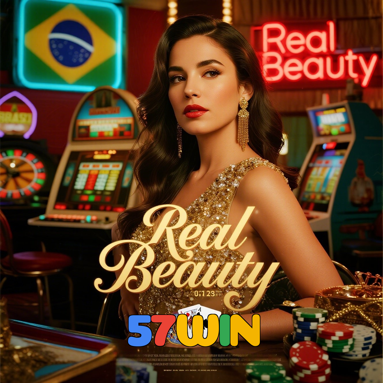 57WIN：Conquiste prêmios no futebol e vença nas mesas de poker online!