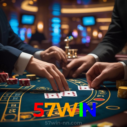 57WIN:Jogue nas mesas de poker e se torne um campeão das cartas!
