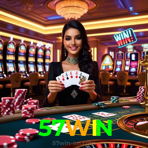 57WIN：A sorte está ao seu lado em slots, poker e apostas esportivas online!